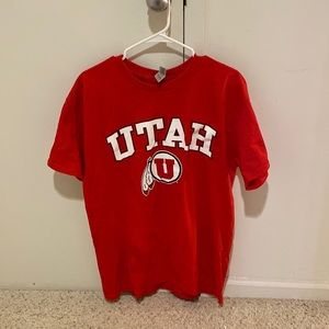 Utah Utes Red TShirt Size Large BRAND NEW